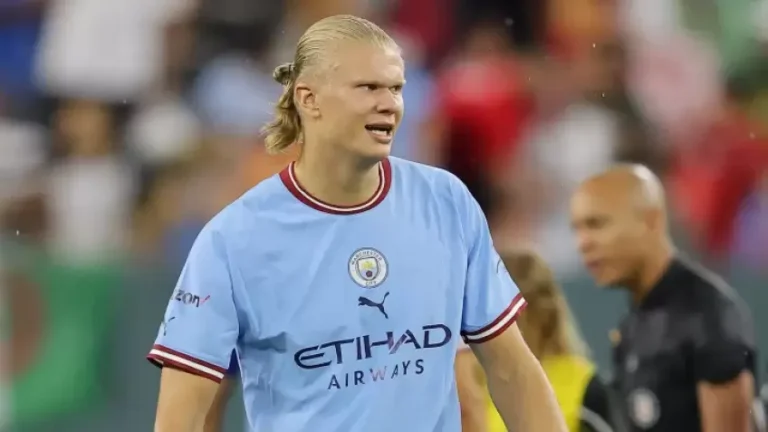 Pep Guardiola gives an update on Erling Haaland's injury