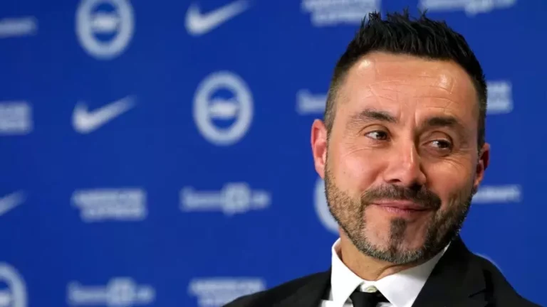 Brighton manager, Roberto De Zerbi: I have to say thanks to Graham Potter