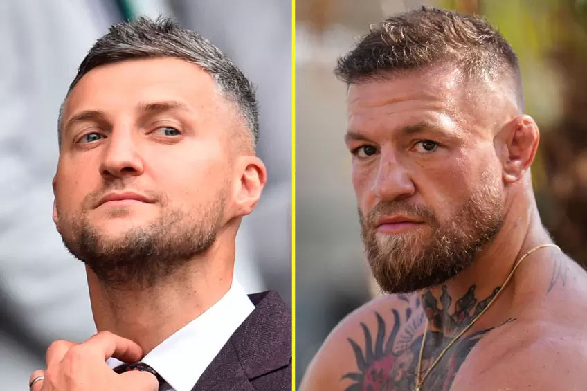 Carl Froch reacts to Conor McGregor's statements: I could just smash your head