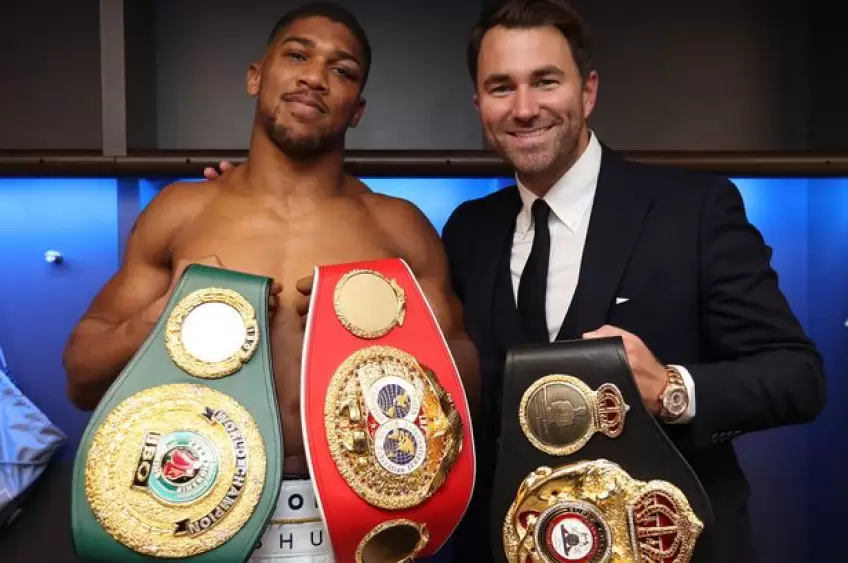 Eddie Hearn on Anthony Joshua vs Oleksandr Usyk: It's a tactic that could work