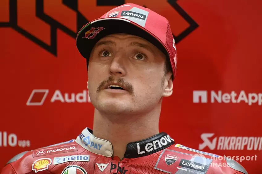 Jack Miller because of  the accident in today's race