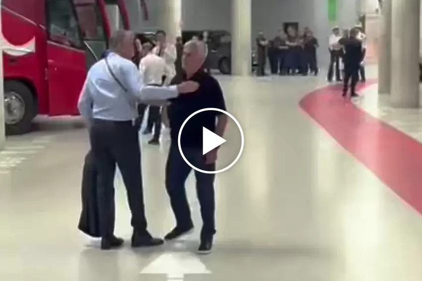 VIDEO: Mourinho Confronts Referee in Car Park After Roma's Final Loss