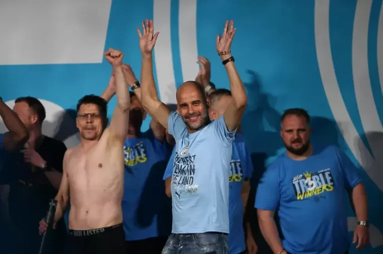 Pep Guardiola Shares His £750,000 Bonus for Winning the CL with City Employees