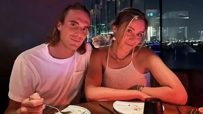 Stefanos Tsitsipas declares love to Paula Badosa: "We are soul mates"