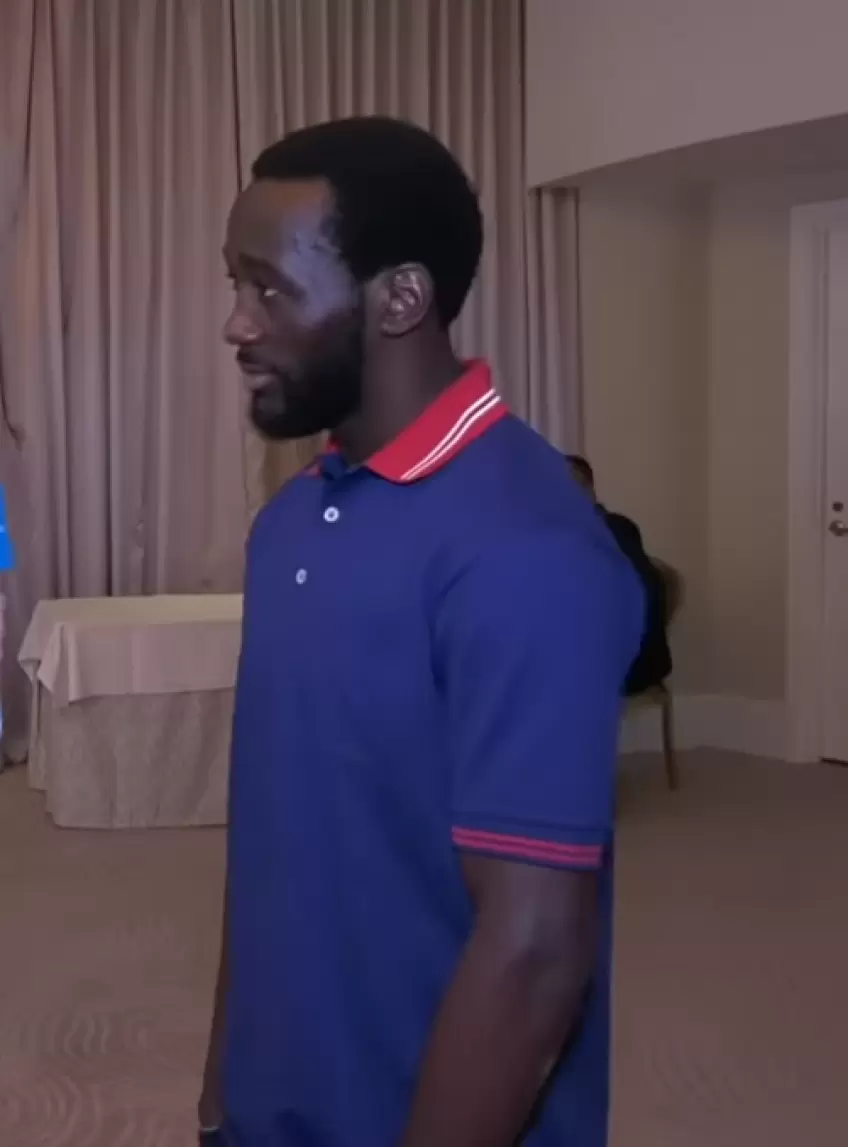 Terence Crawford on impressions before the match with Errol Spence Jr