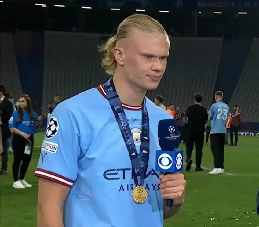 Erling Haaland will be on the cover of EA Sports FC 24!