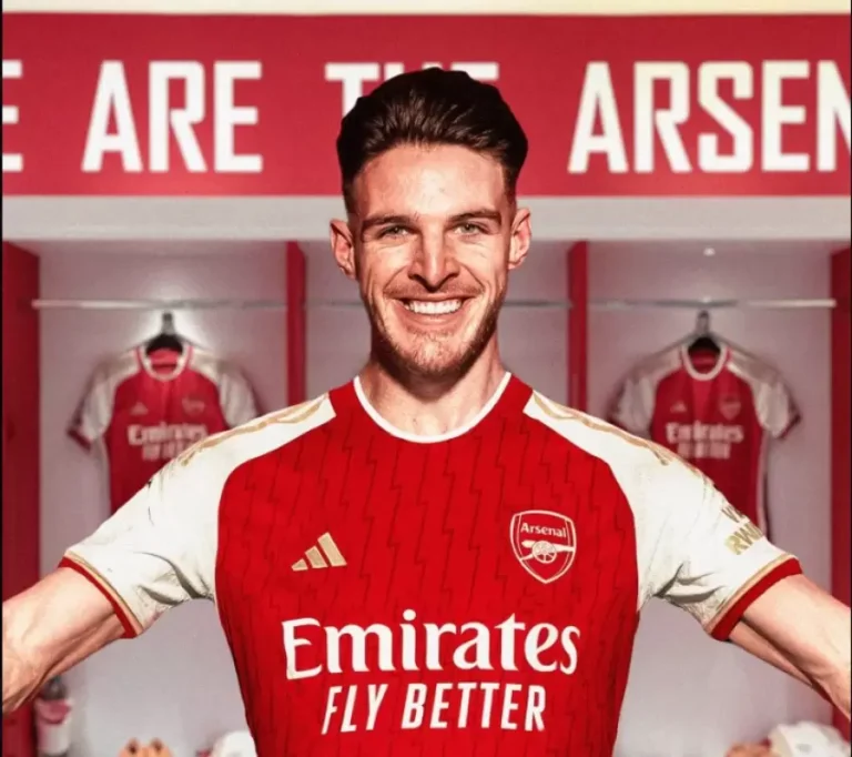 Arsenal Secures Historic Transfer: Declan Rice Joins Gunners