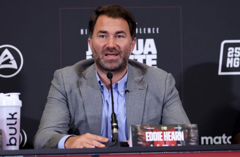 Eddie Hearn non vede l'ora che arrivi la rivincita tra Josh Taylor e Jack Catterall.
