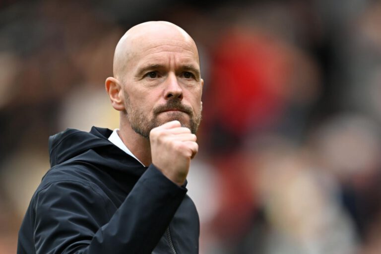 Erik ten Hag ha molti elogi per il suo nuovo e giovane acquisto Rasmus Hojlund
