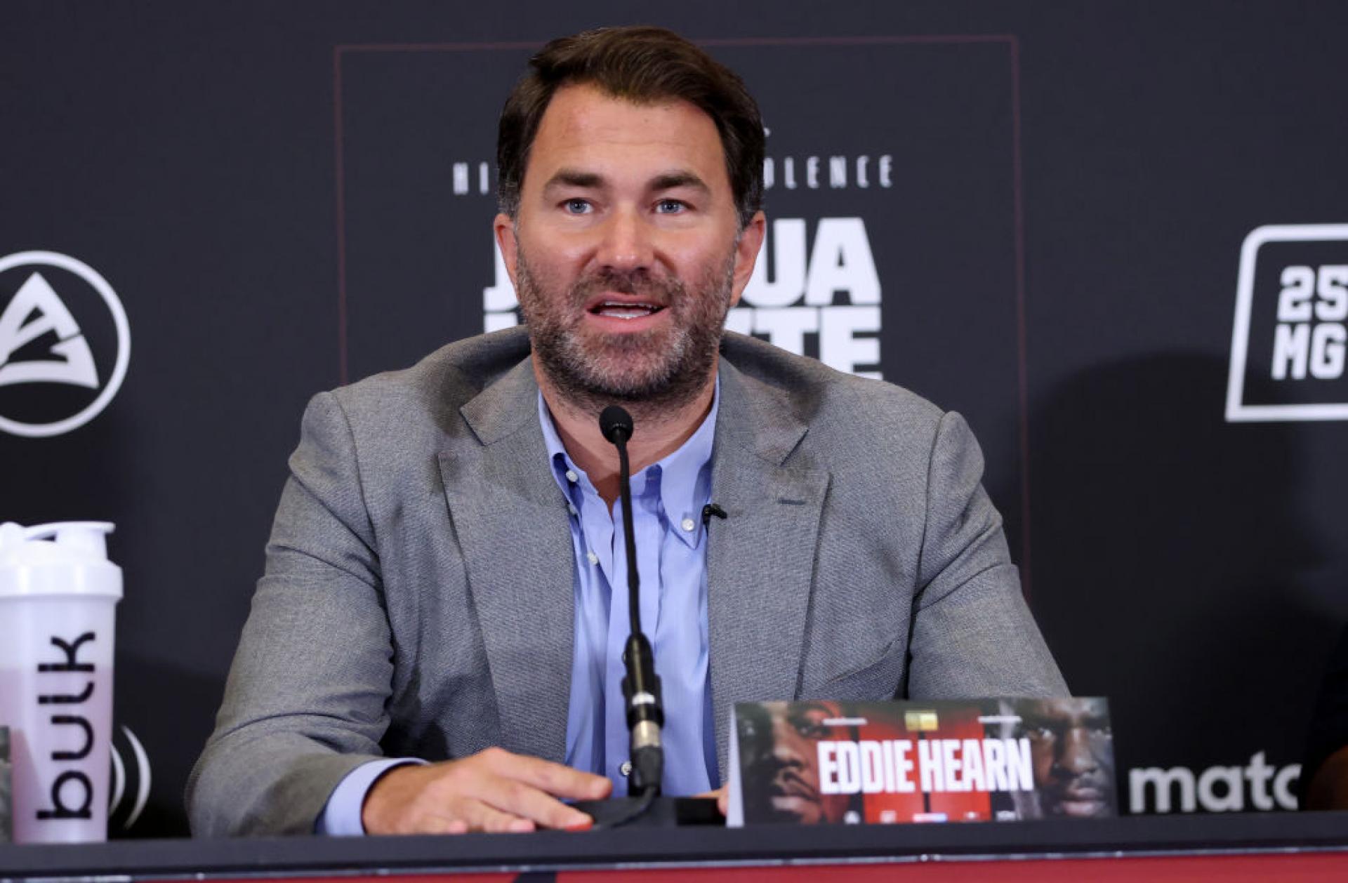 Hearn non vede l'ora che arrivi la partita organizzata tra Tyson Fury e Oleksandr Usyk