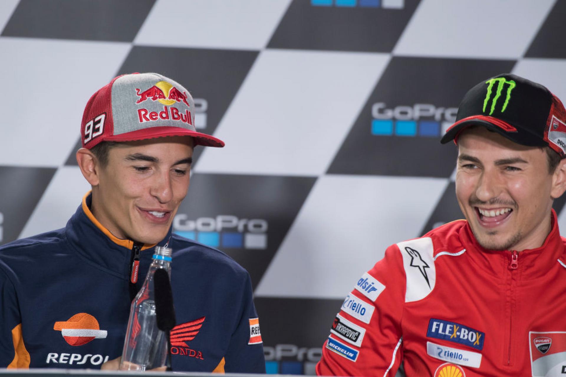 Il futuro di Marc Marquez in Ducati lo prevede Jorge Lorenzo