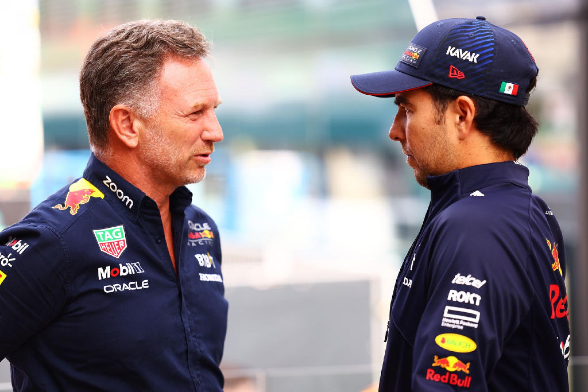 Penso che Sergio Perez risponda meglio ad un braccio intorno alla spalla