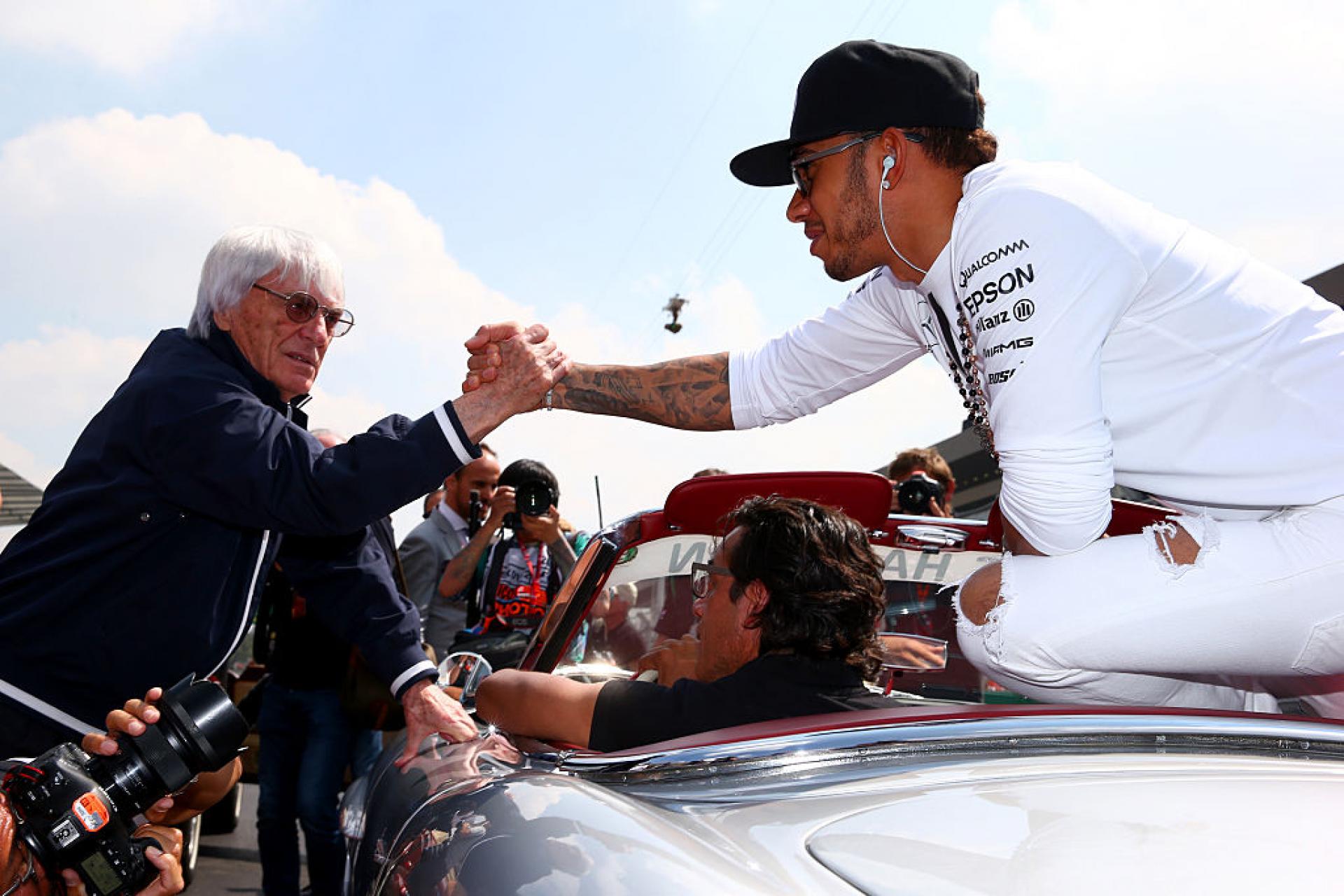 Ecclestone sorprende la F1 sostenendo l'ottavo titolo di Hamilton