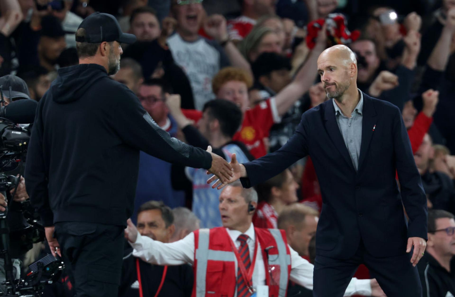 Erik ten Hag reagisce alla decisione di Jurgen Klopp di lasciare il Liverpool