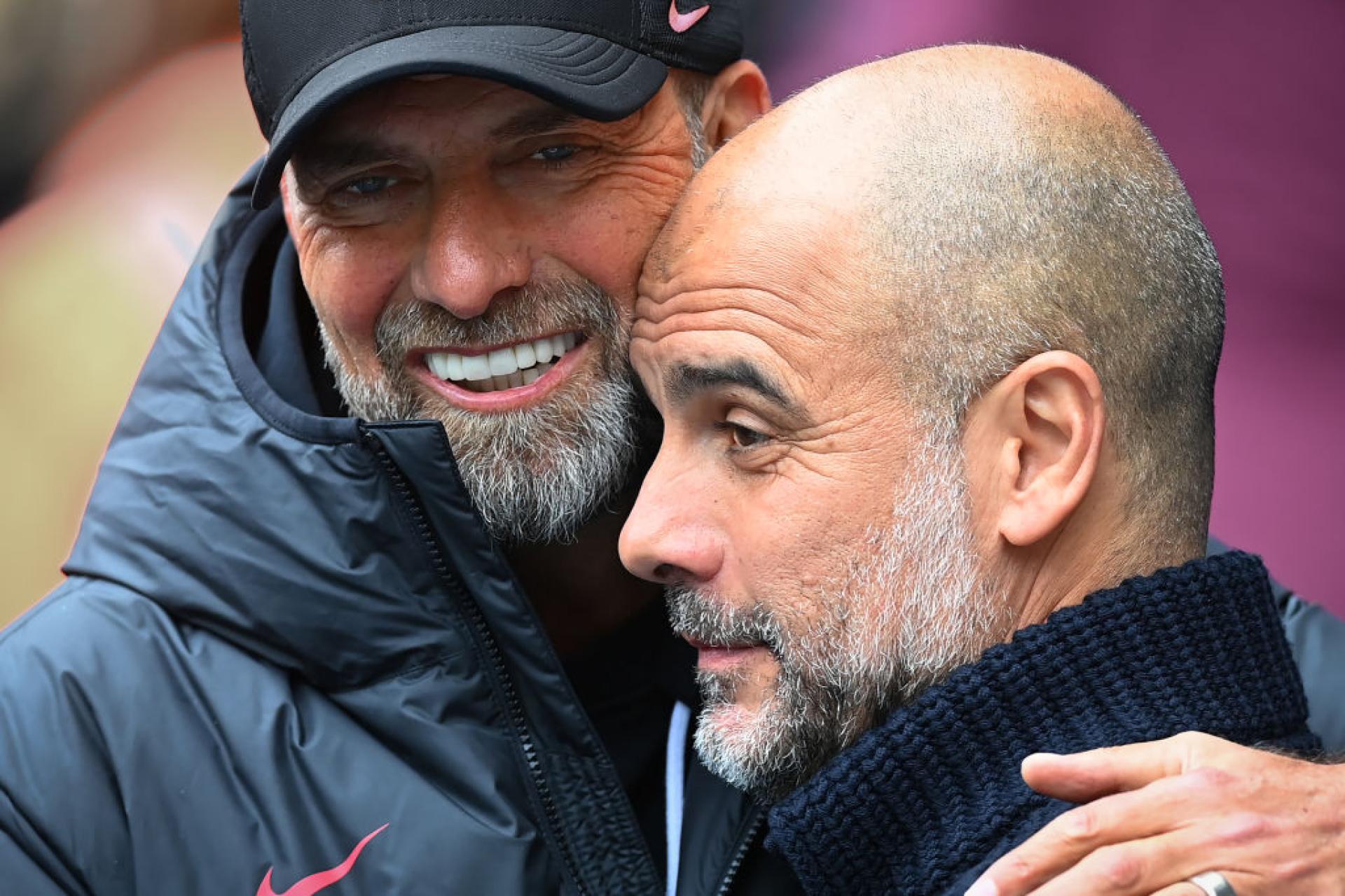 Interessante la reazione di Pep Guardiola alla decisione di Jurgen Klopp di lasciare il Liverpool