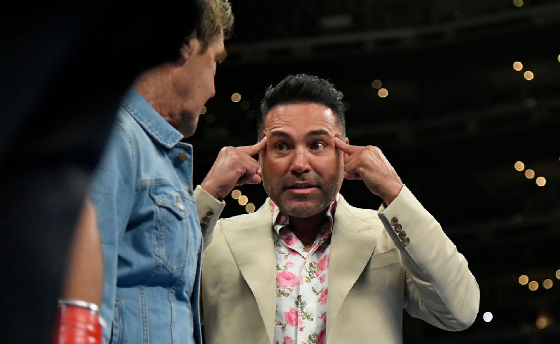 Oscar De La Hoya sorpreso dalle affermazioni di Dana White sui guadagni dei pugili