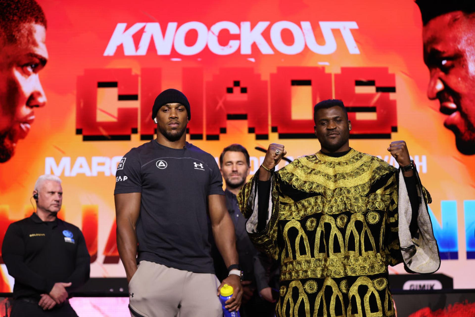 Strategie svelate nello scontro tra Ngannou e Joshua