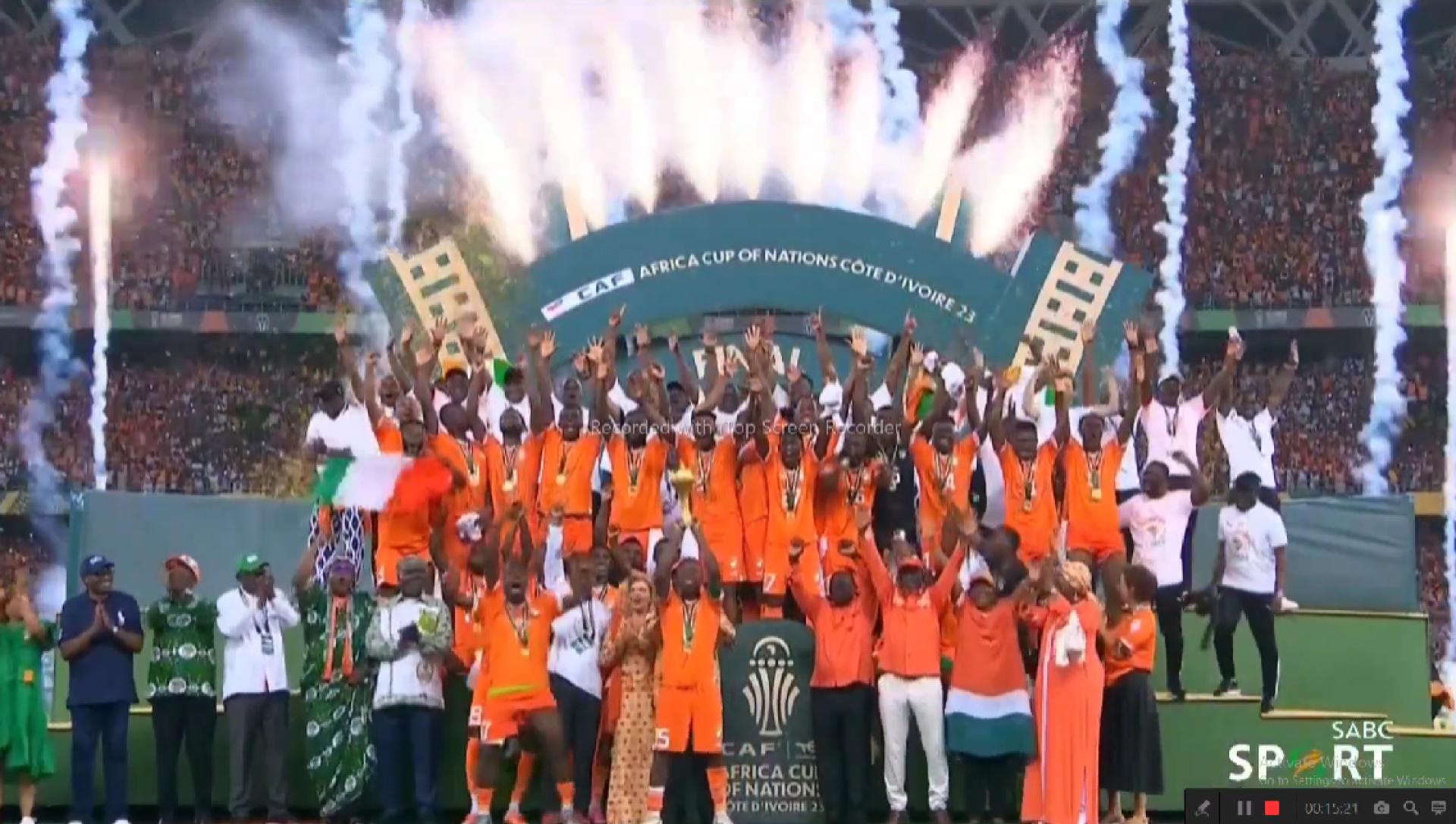 AFCON: Lacrime per la Nigeria, estasi per la Costa d'Avorio