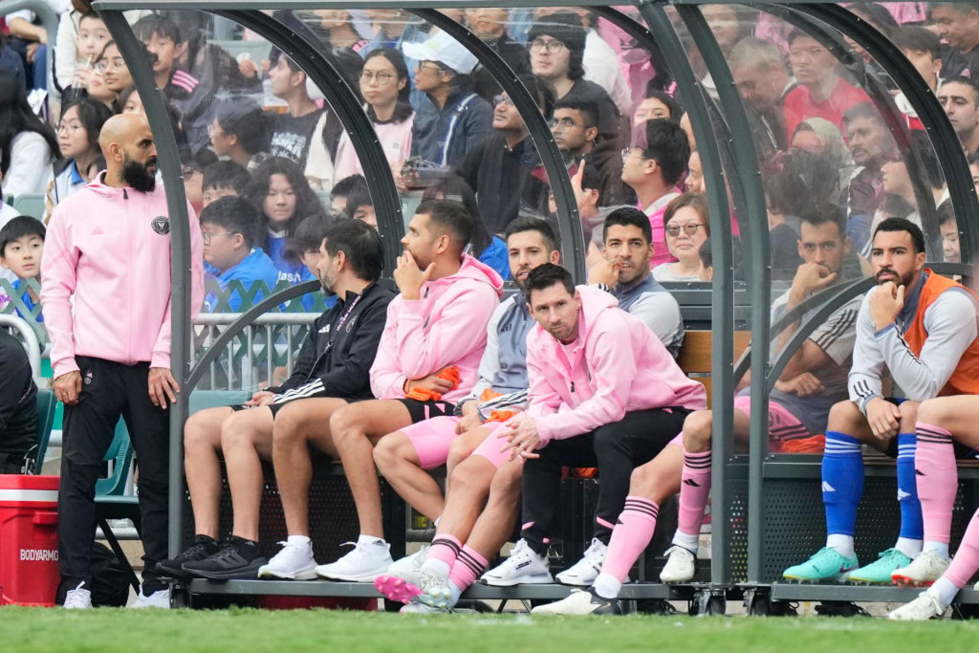 Messi non ha giocato un solo minuto