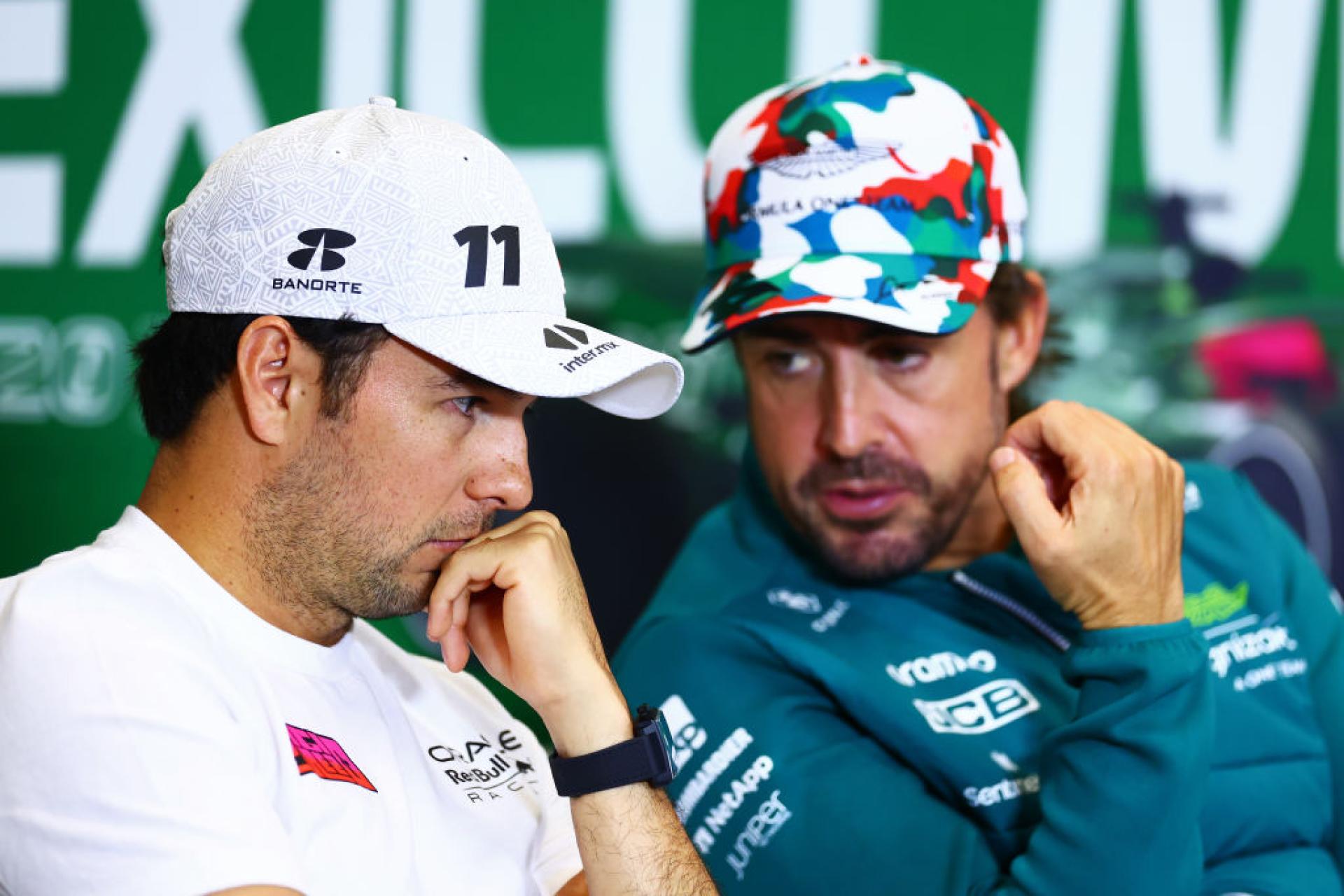 Sergio Perez non è d'accordo con i commenti di Fernando Alonso riguardo ai pre-test