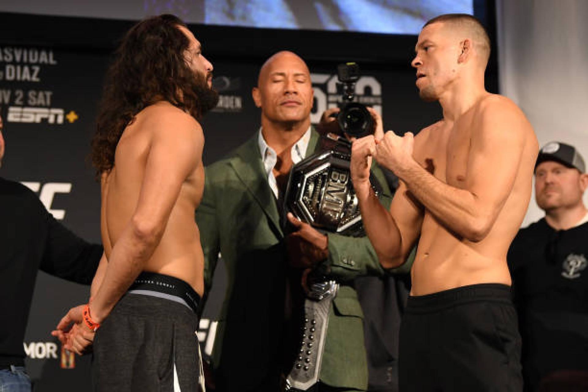 Annunciata ufficialmente la rivincita Jorge Masvidal vs Nate Diaz