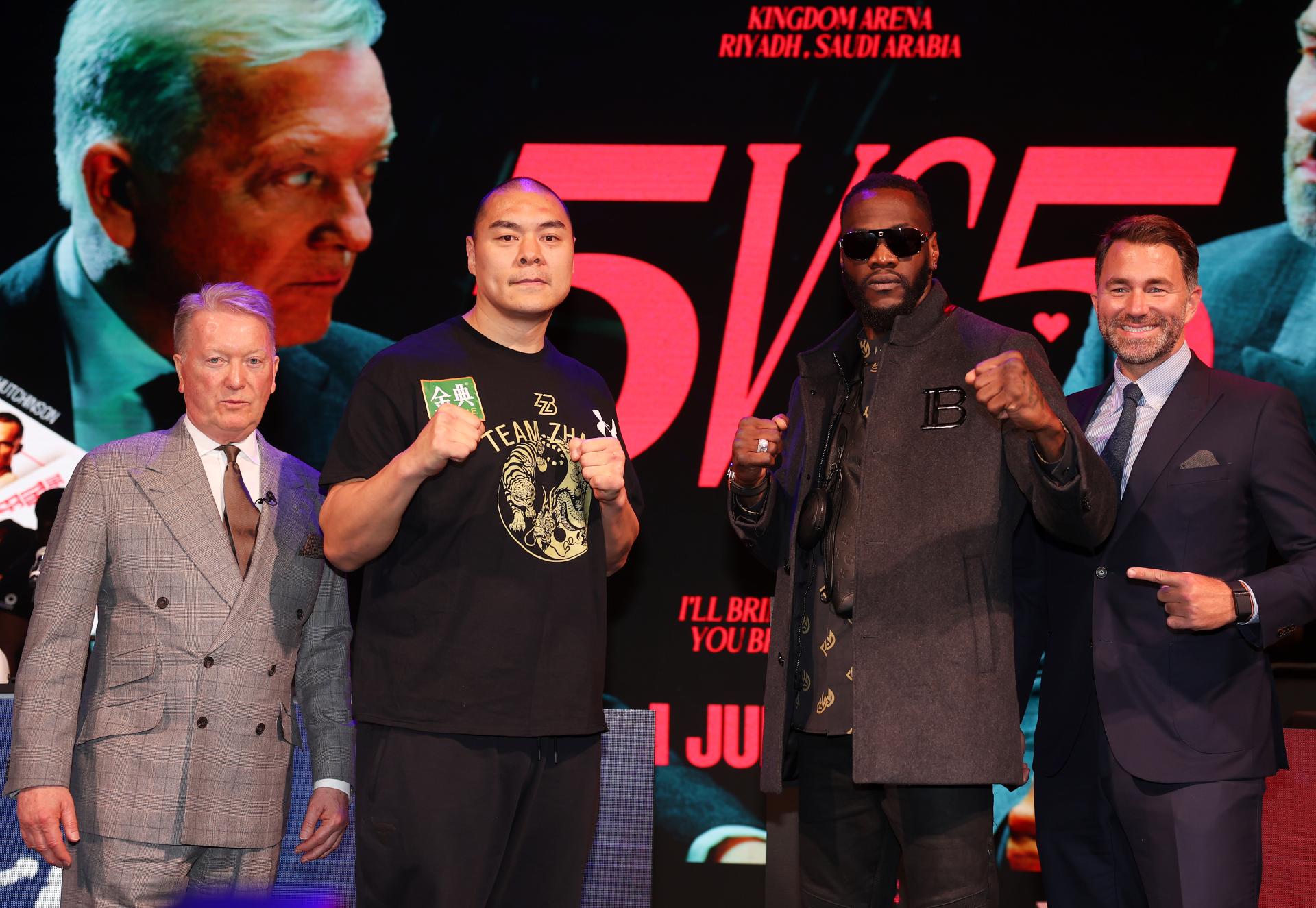 Controlla le quote per Wilder vs Zhang e Hrgovic vs Dubois