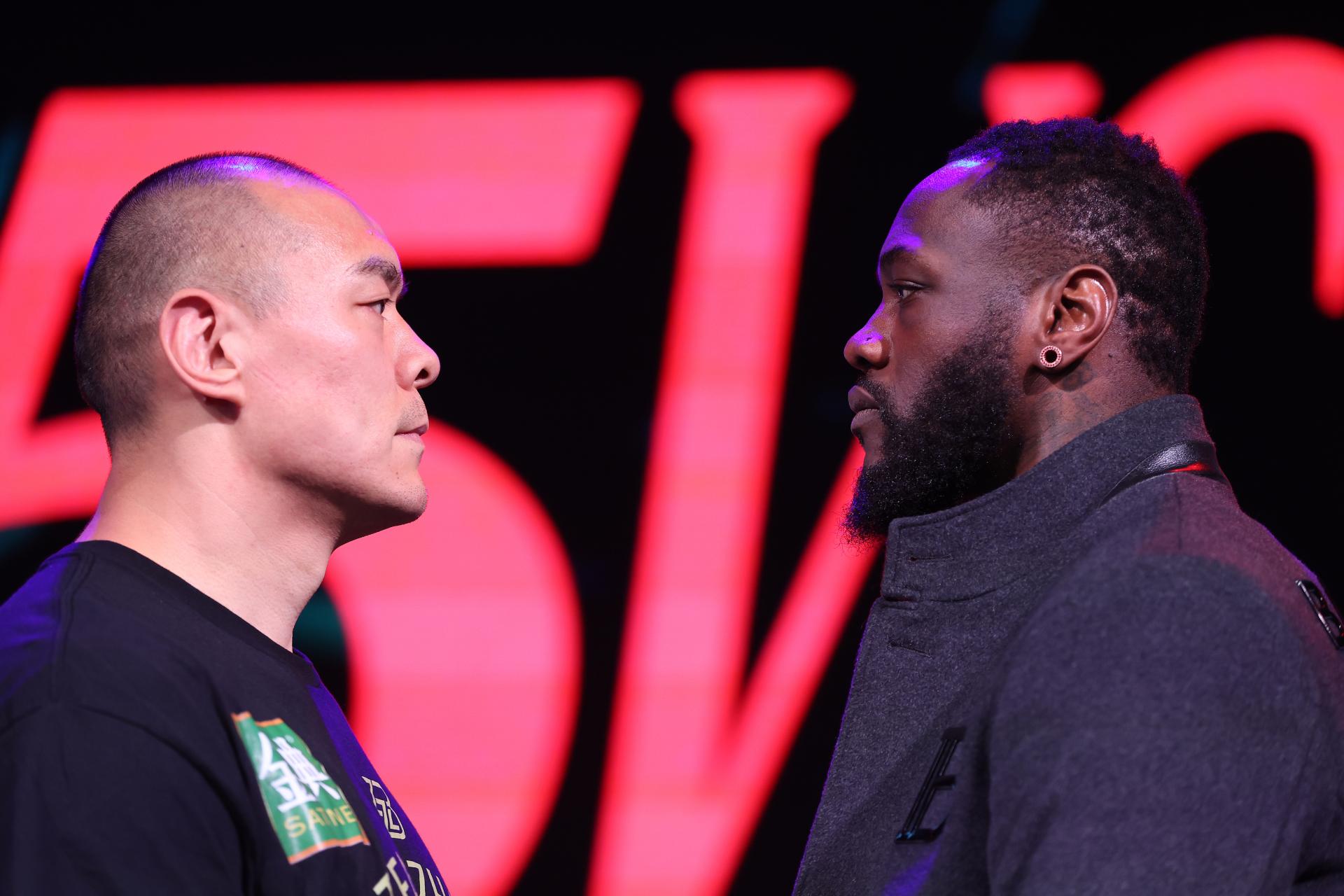 Deontay Wilder e Zhilei Zhang cercano la redenzione a Riyadh
