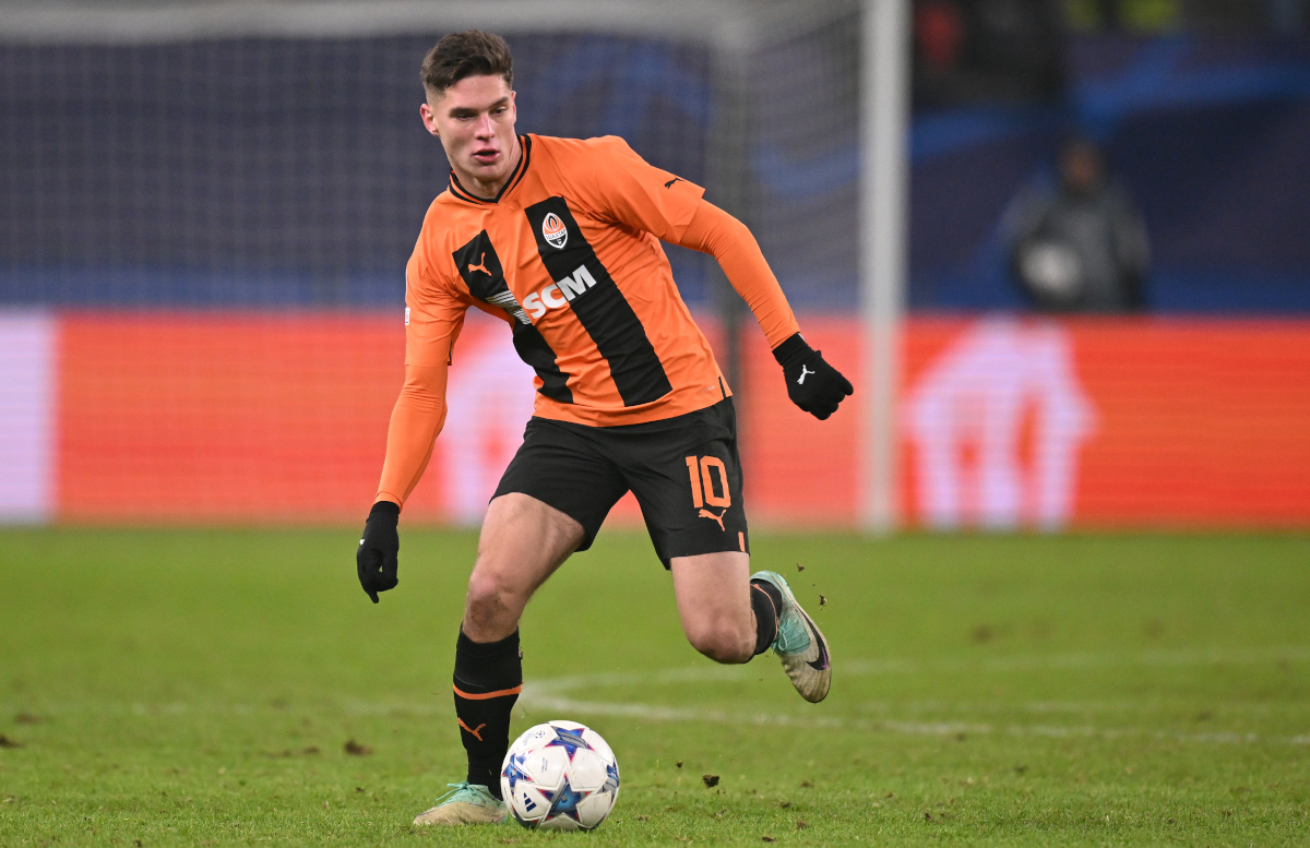 L'Arsenal sfida il Napoli per Sudakov mentre lo Shakhtar guarda al compenso di Mudryk