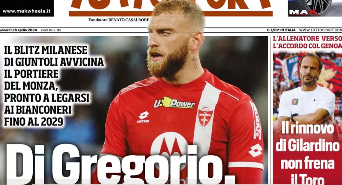 Le carte di oggi: Juve vicina al primo acquisto, il Milan spinge per Motta