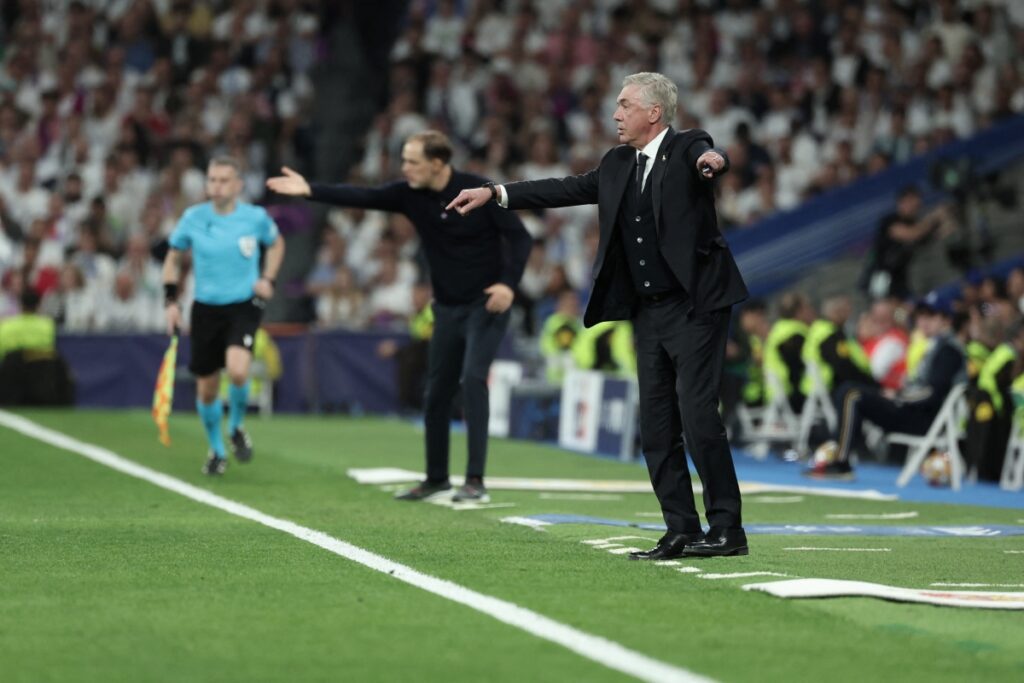 Ancelotti conduce il Real Madrid in finale di Champions League contro il Borussia Dortmund