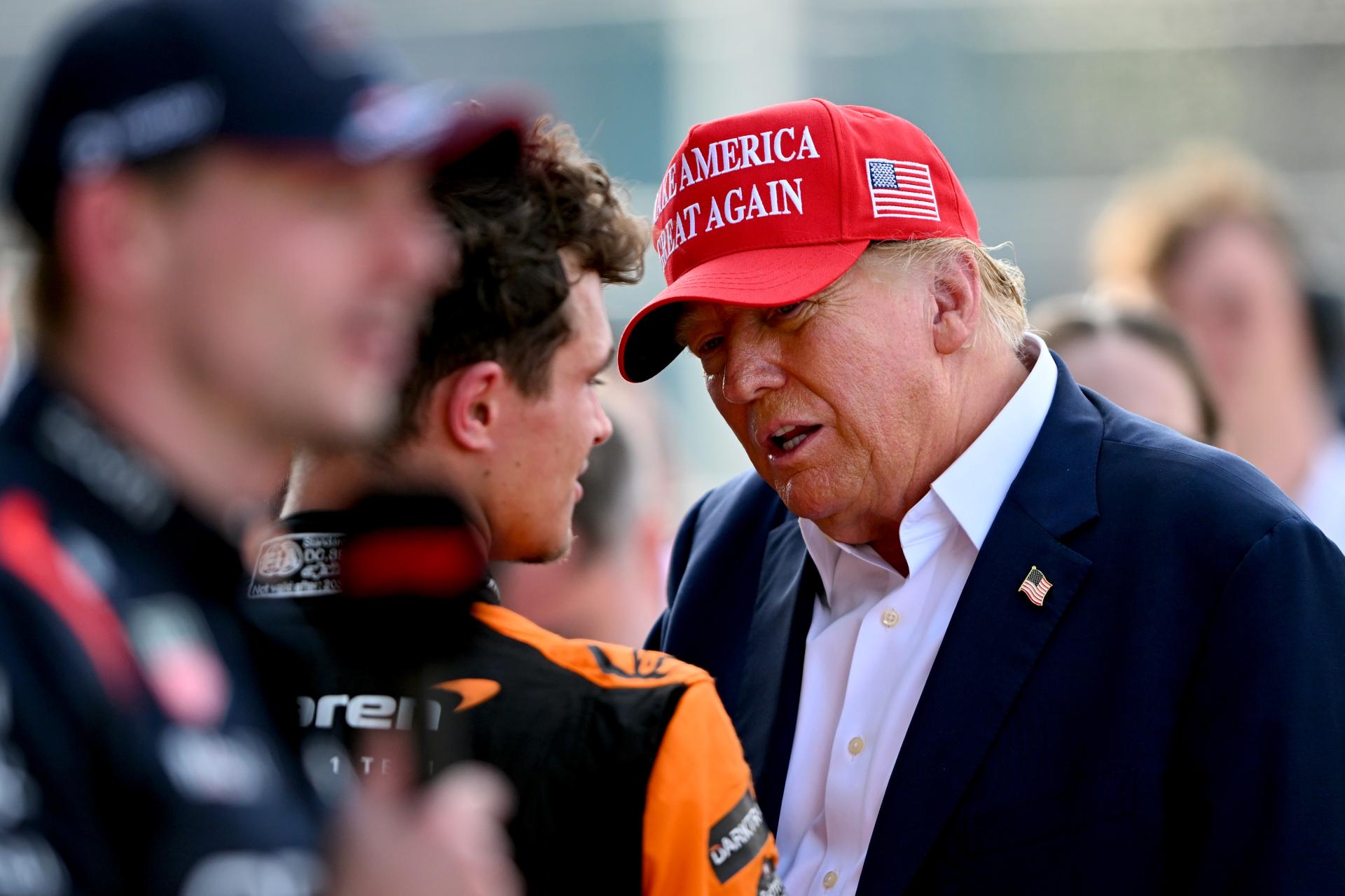 Lando Norris Vince il GP di Miami in Presenza di Donald Trump