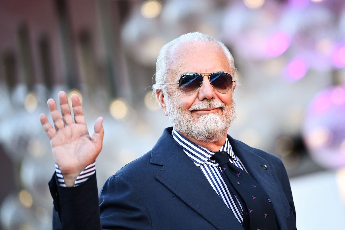 'Orgoglioso' De Laurentiis festeggia i 20 anni di presidenza del Napoli
